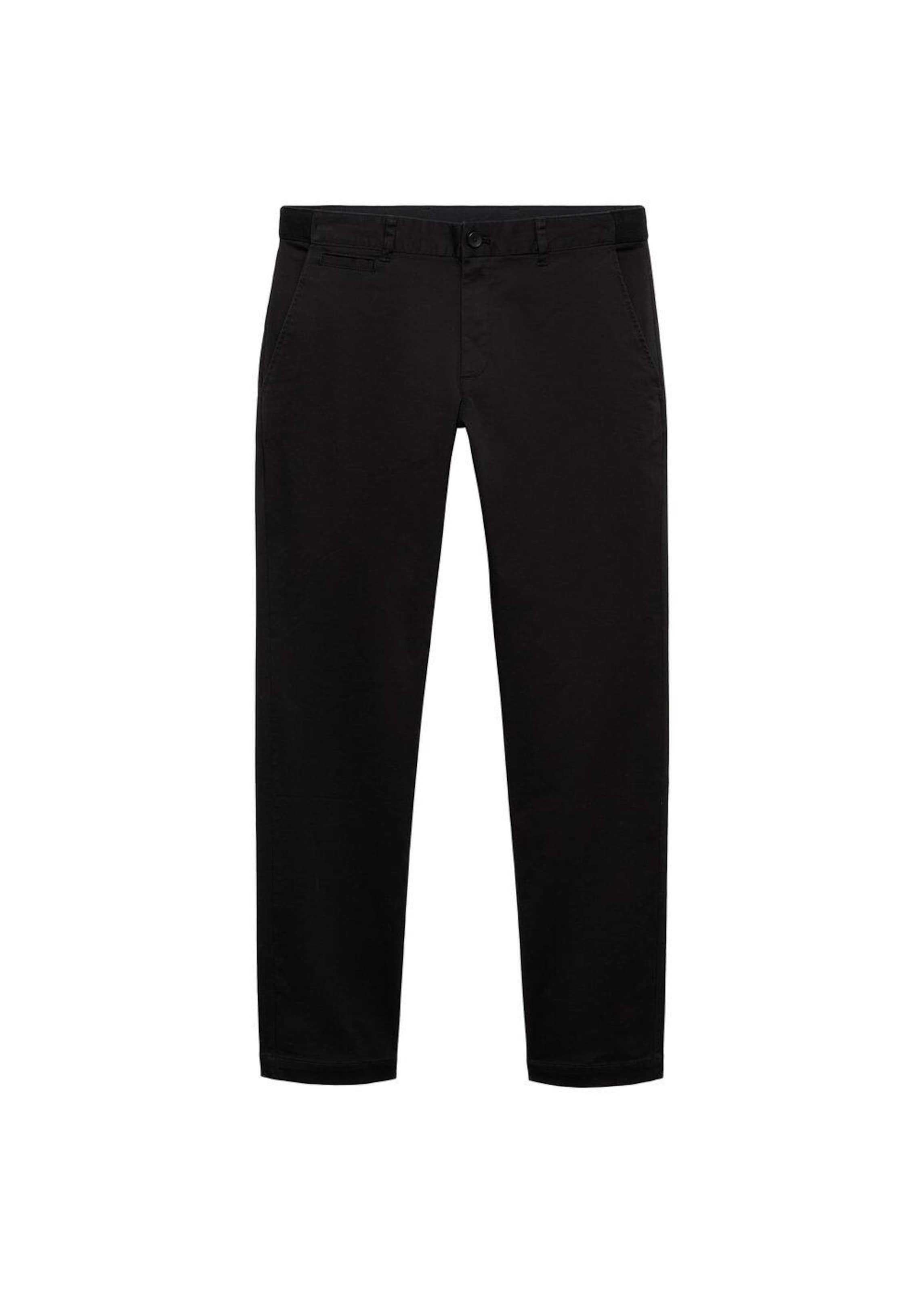 MANGO MAN Hose 'Prato' in Schwarz: Vorderseite