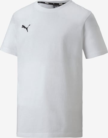 PUMA Functioneel shirt 'TeamGOAL 23' in Wit: voorkant