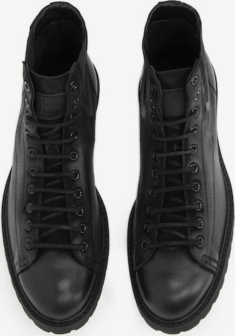 Kazar Lace-Up Boots in Black