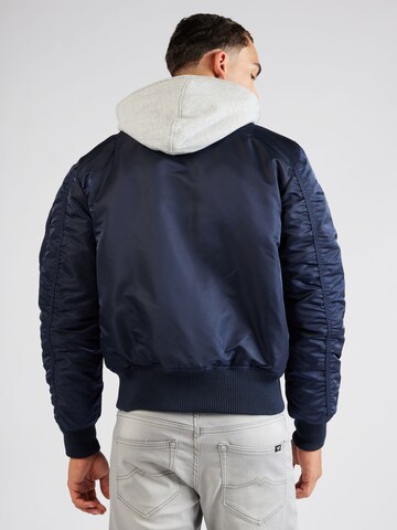 ALPHA INDUSTRIES Tussenjas in Blauw