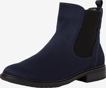 JANA Chelsea Boots in Blue: front