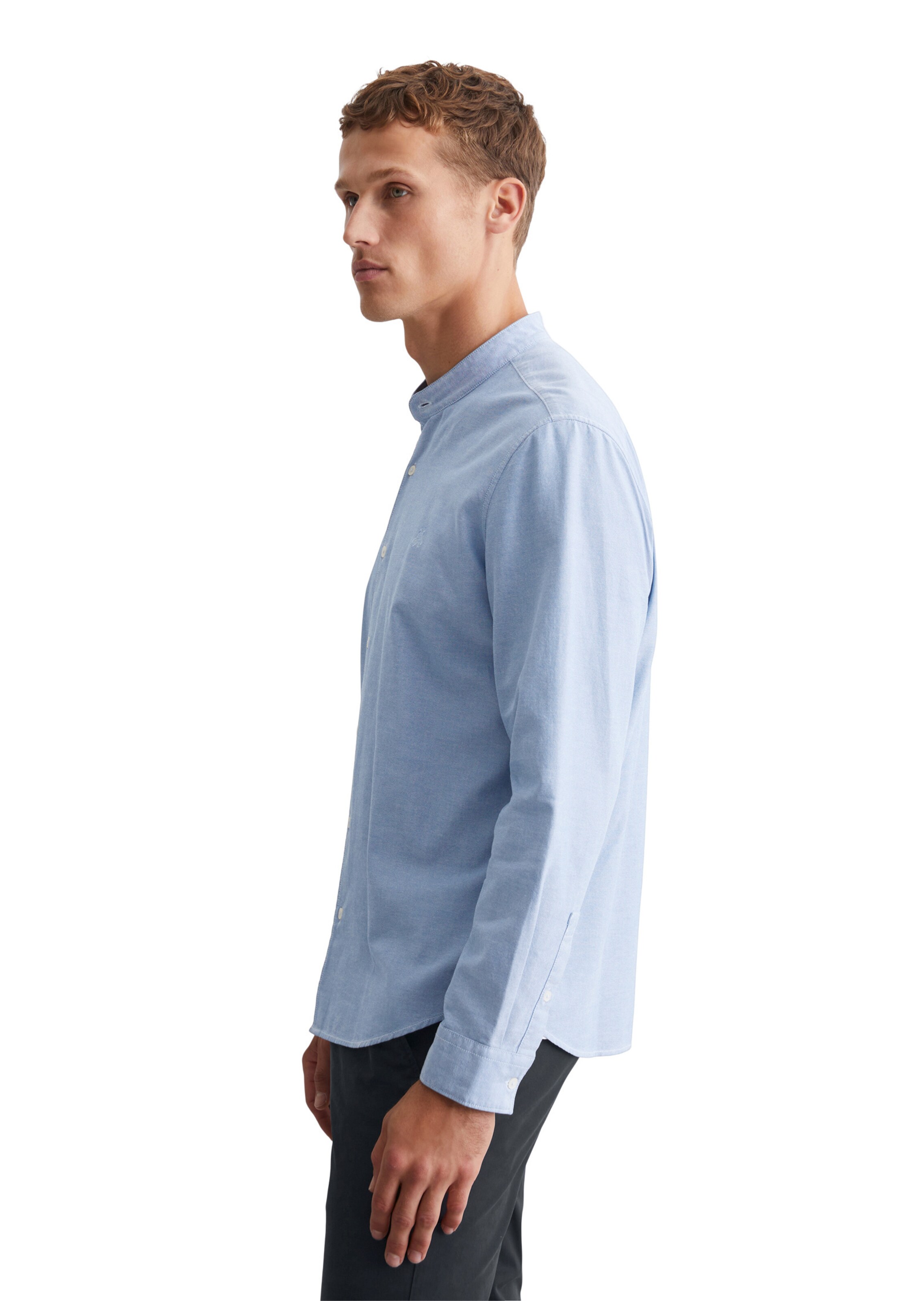 Marc O'Polo Regular fit Button Up Shirt in Blue