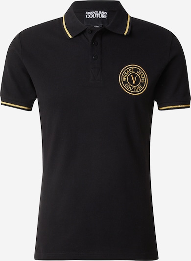 Marškinėliai iš Versace Jeans Couture, spalva – Auksas / juoda, Prekių apžvalga