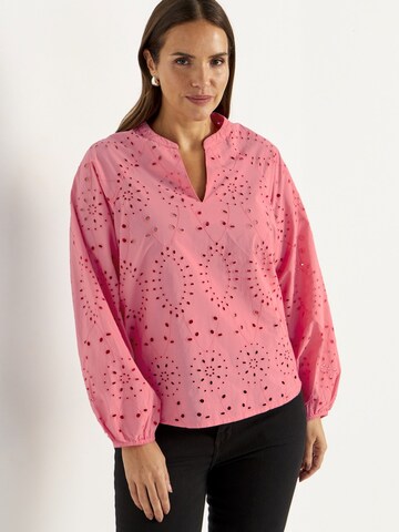 Cellbes of Sweden Blouse in Roze: voorkant