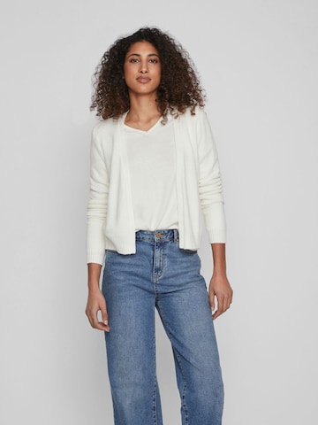 VILA Knit cardigan 'Ril' in White: front