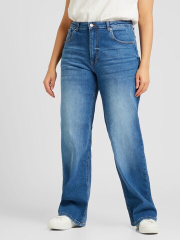 Loosefit Jean 'JUICY' ONLY Carmakoma en bleu : devant