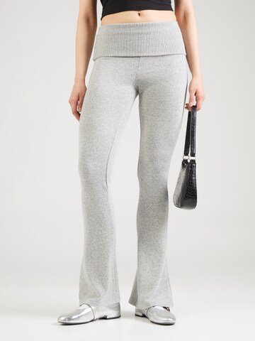 Hailys Boot cut Leggings in Grey: front