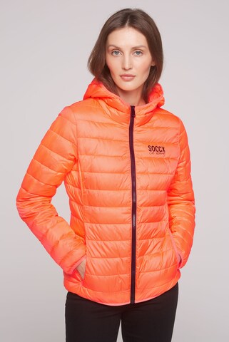 Soccx Jacke in Orange: Vorderseite