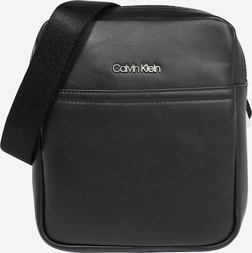 Borsa a tracolla di Calvin Klein in nero: frontale