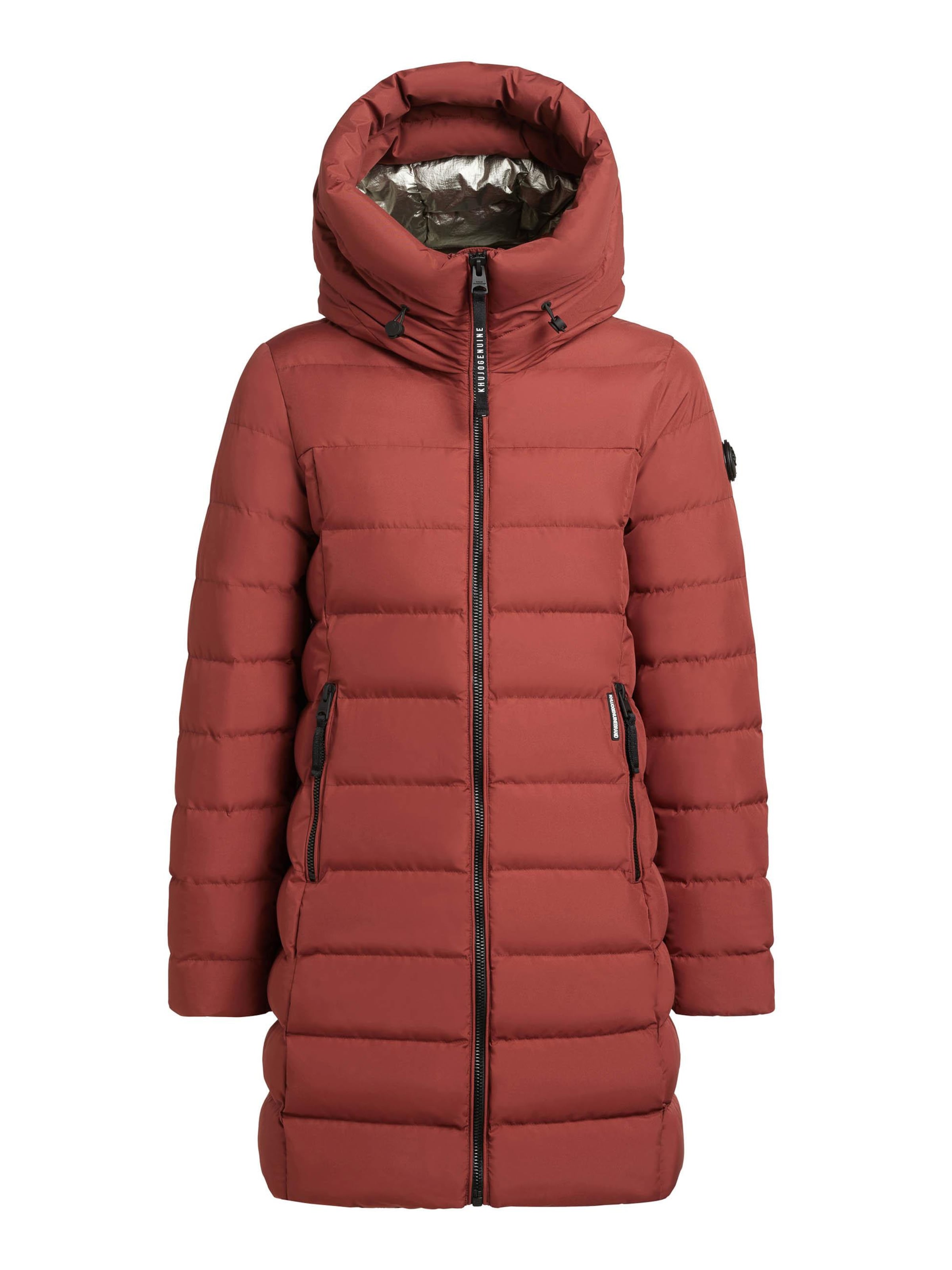 khujo Vinterfrakke 'Nekar-YM' i rød: forside