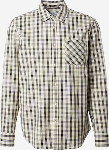 Coupe regular Chemise 'CHESTER' MUSTANG en beige : devant