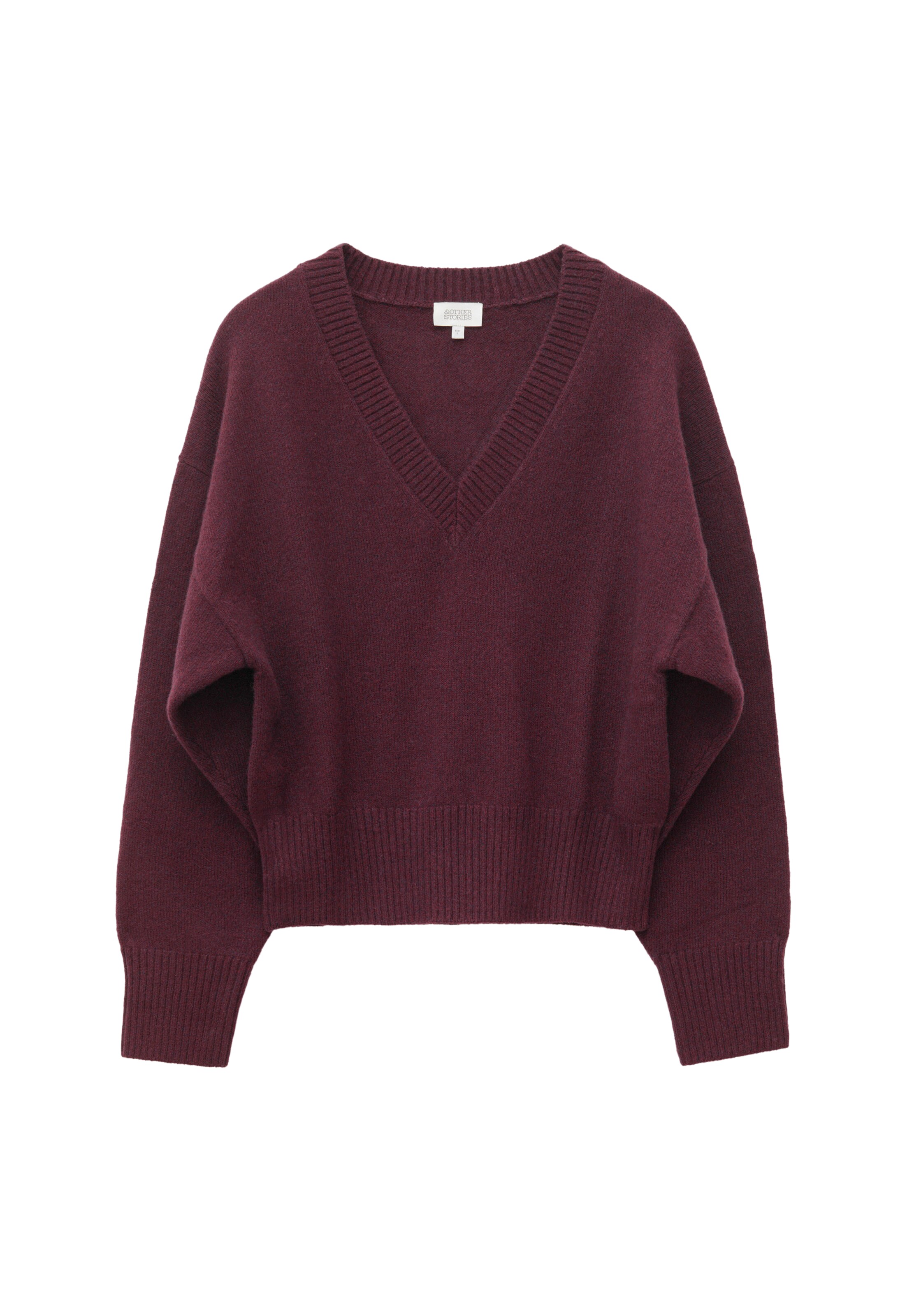 & Other Stories Sweater in XS in Wine red, Item view