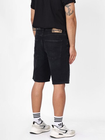 DIESEL - regular Vaquero 'REGULAR-SHORT' en negro