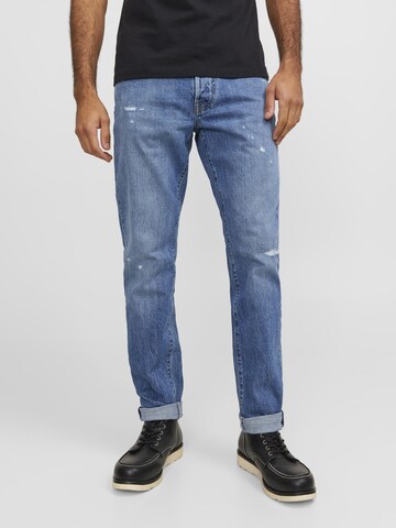 R.D.D. ROYAL DENIM DIVISION Slimfit Jeans i blå: forside