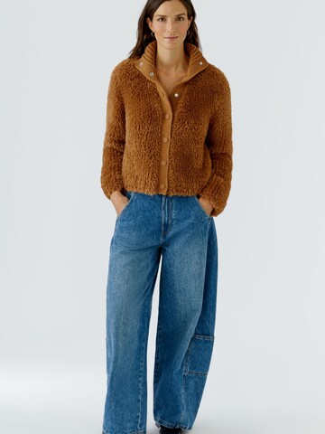 OUI Knit Cardigan in Brown