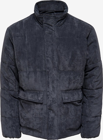 Only & Sons Between-Season Jacket 'Cash' in Grey: front