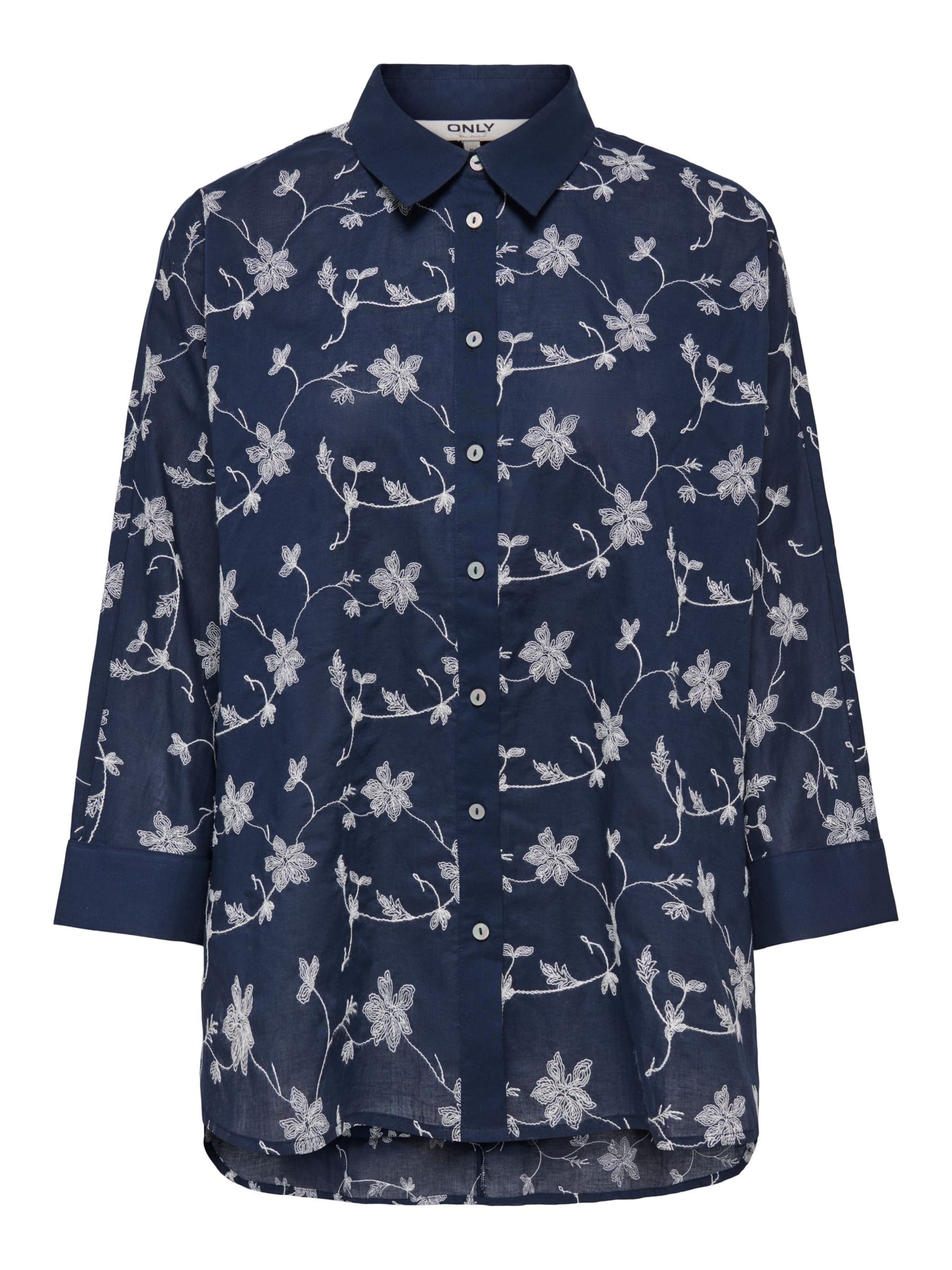 Chemisier 'ONLNew Lina' ONLY en bleu : devant