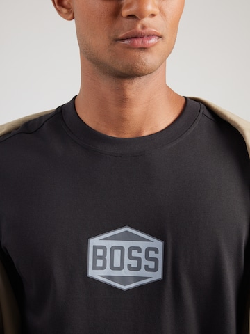 juoda BOSS Marškinėliai
