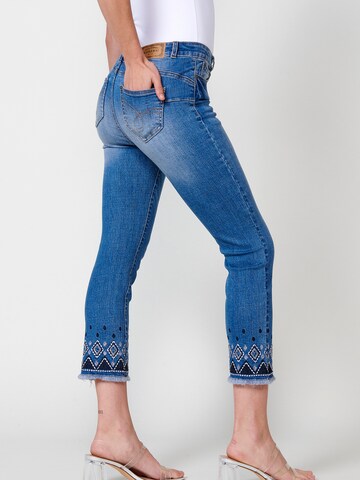 KOROSHI - Slimfit Vaquero en azul