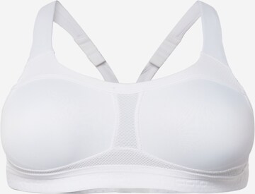 Bustier Soutien-gorge de sport 'Ultimate' ODLO en blanc : devant