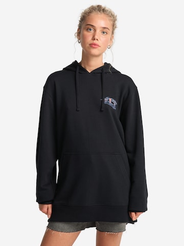 BILLABONG Fleecesweatshirt 'Foundation' in Schwarz: Vorderseite