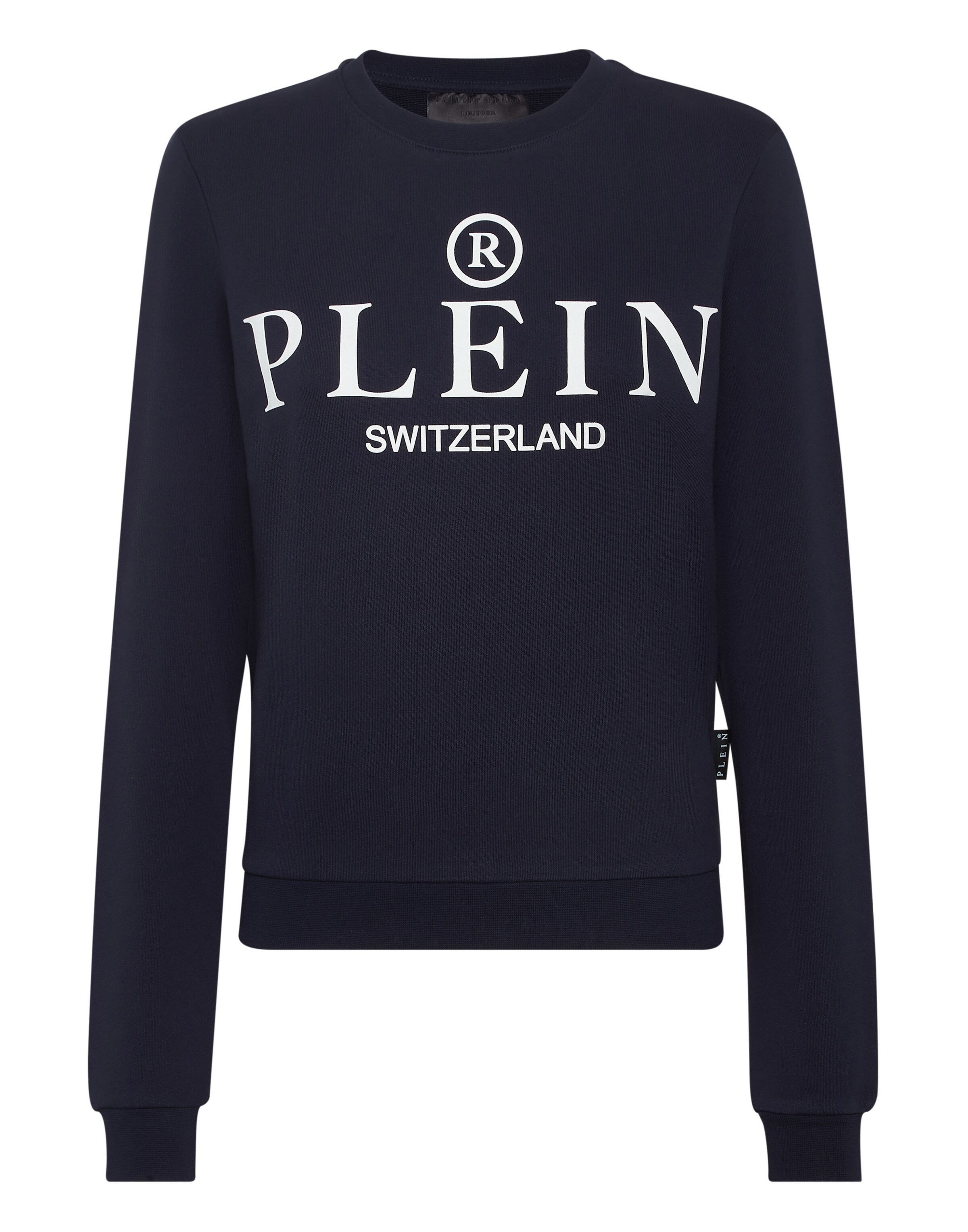 Philipp Plein Sweatshirt 'Iconic' in Blauw: voorkant