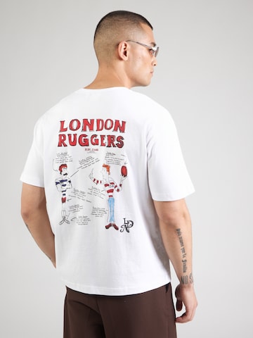 Pepe Jeans - Camiseta 'CHELSEA' en blanco: frente