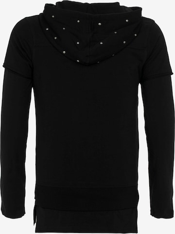 CIPO & BAXX Sweatshirt 'Darkness' in Schwarz