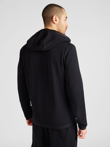 EA7 Emporio Armani - Sudadera con cremallera en negro