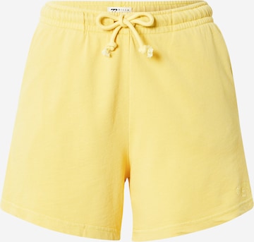 Pantalon BILLABONG en jaune : devant