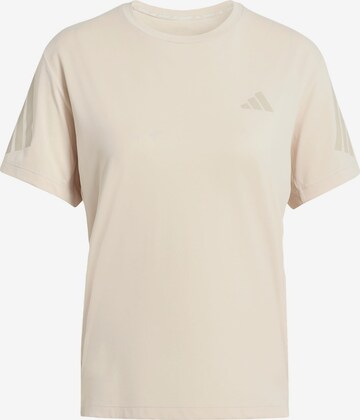 ADIDAS PERFORMANCE Functioneel shirt 'Adi365' in Beige: voorkant