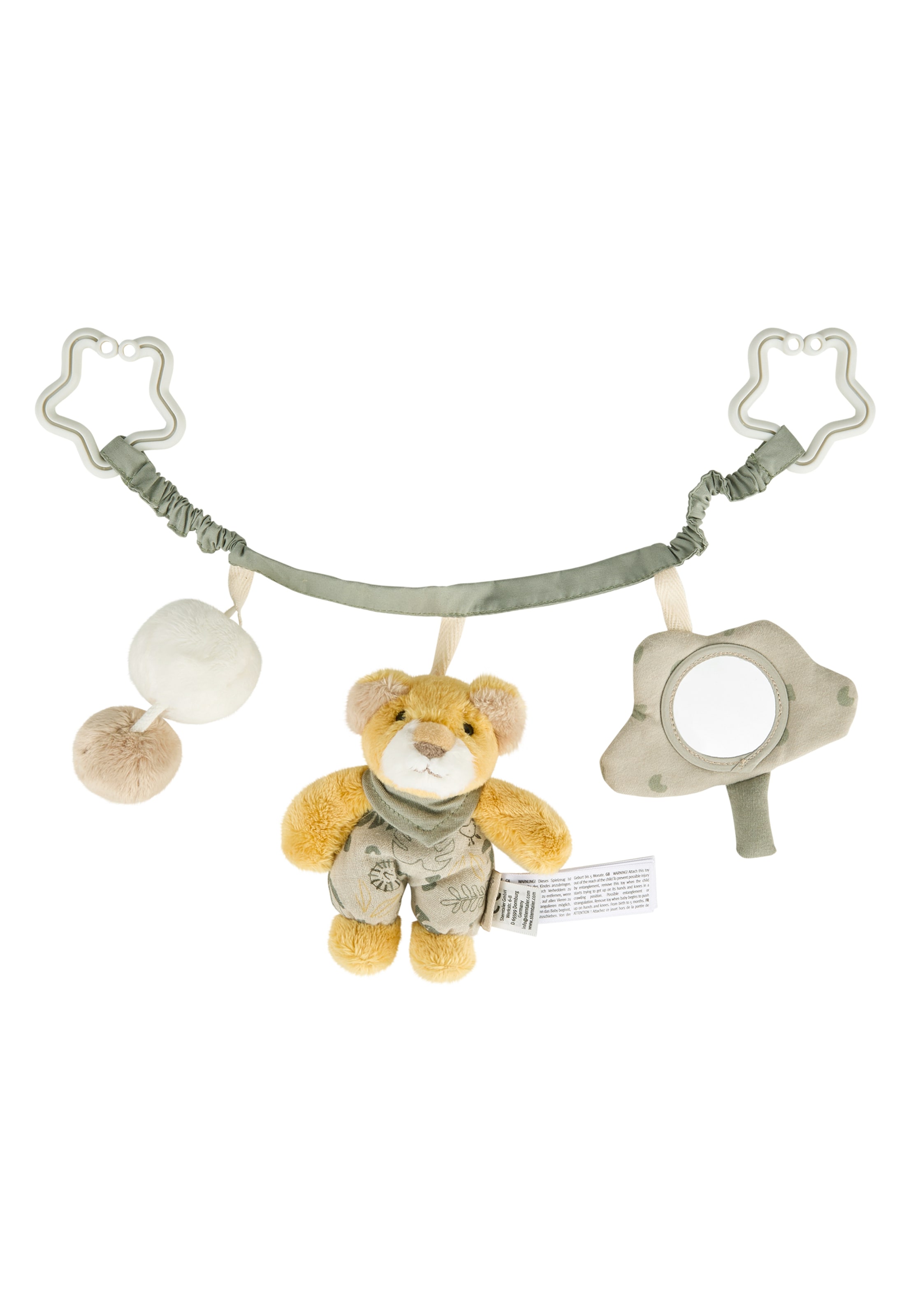 STERNTALER Stroller Accessories 'Löwe' in Grey: front