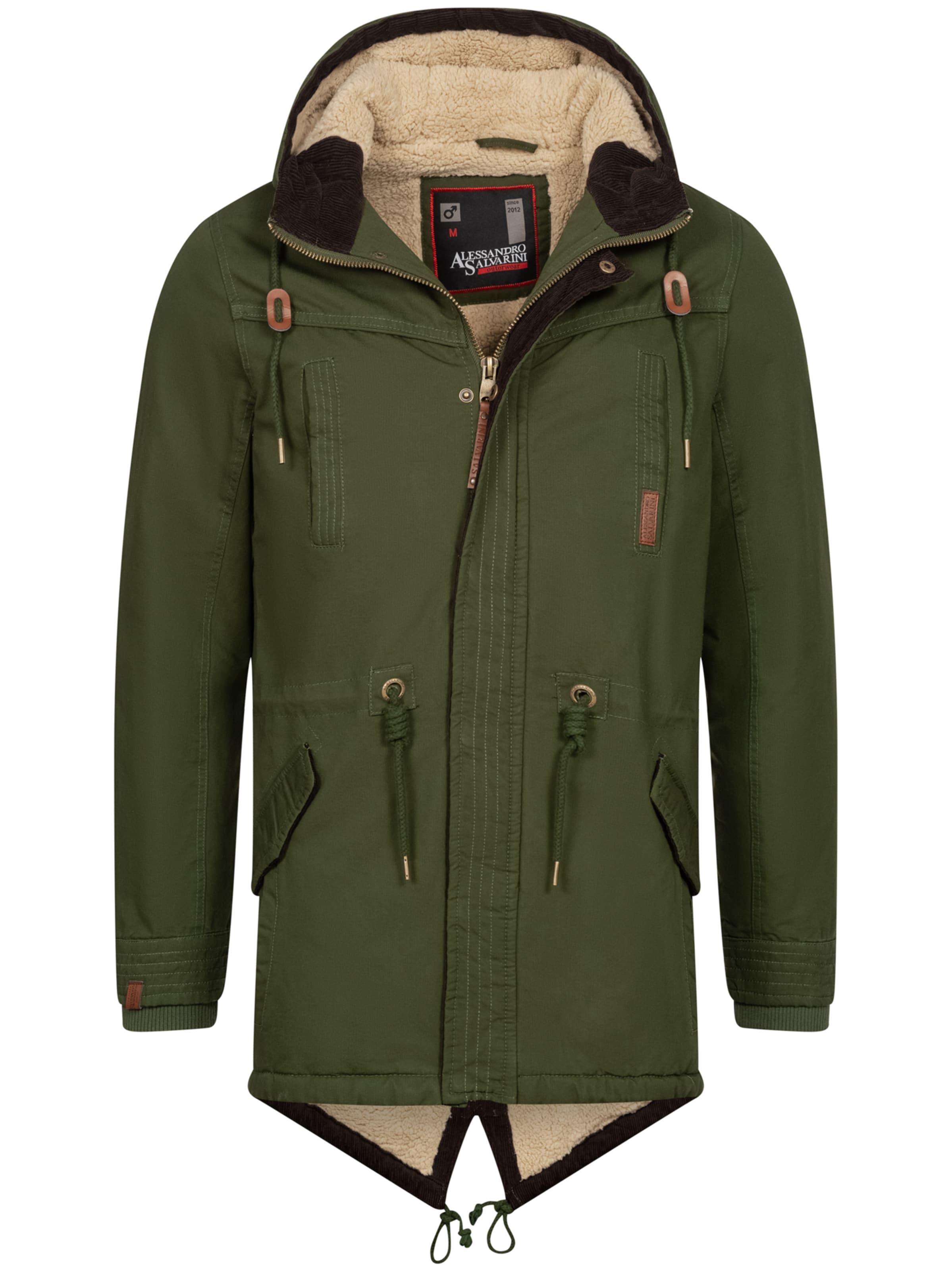 Alessandro Salvarini Winterparka in Grün