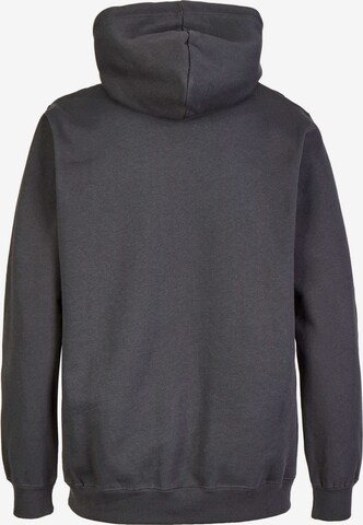 Cleptomanicx Sweatshirt 'Hooded Embro Gull 2' in Grey