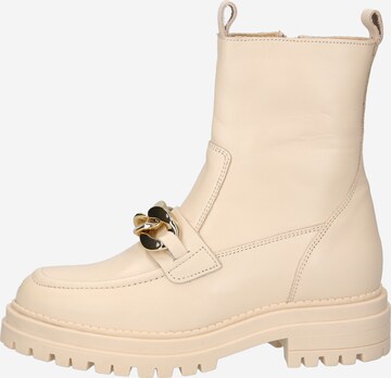 PS Poelman Ankle Boots in Beige