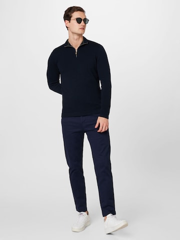 ESPRIT - regular Pantalón chino en azul