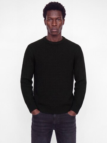 JJ Rebel Sweater 'JREBCOREY' in Black: front