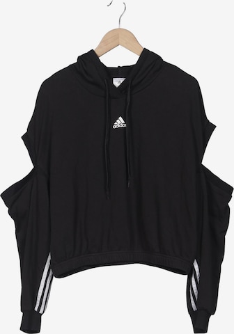 ADIDAS PERFORMANCE Kapuzenpullover L in Schwarz: Vorderseite