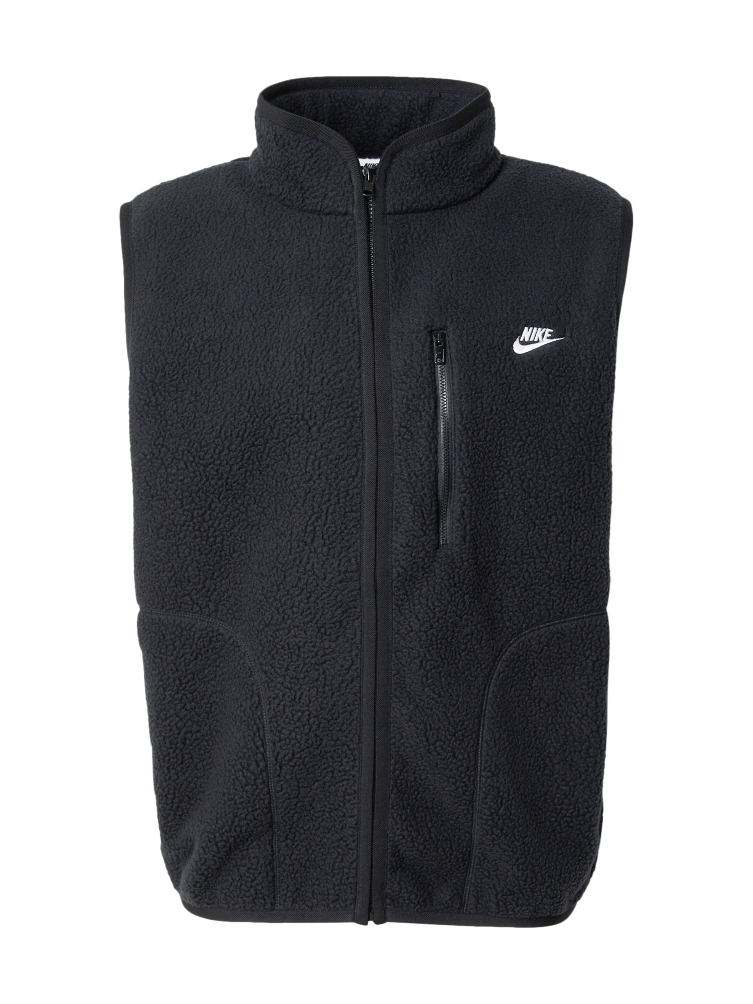 Nike Sportswear Γιλέκο 'Club Ssnl' σε μαύρο: μπροστά