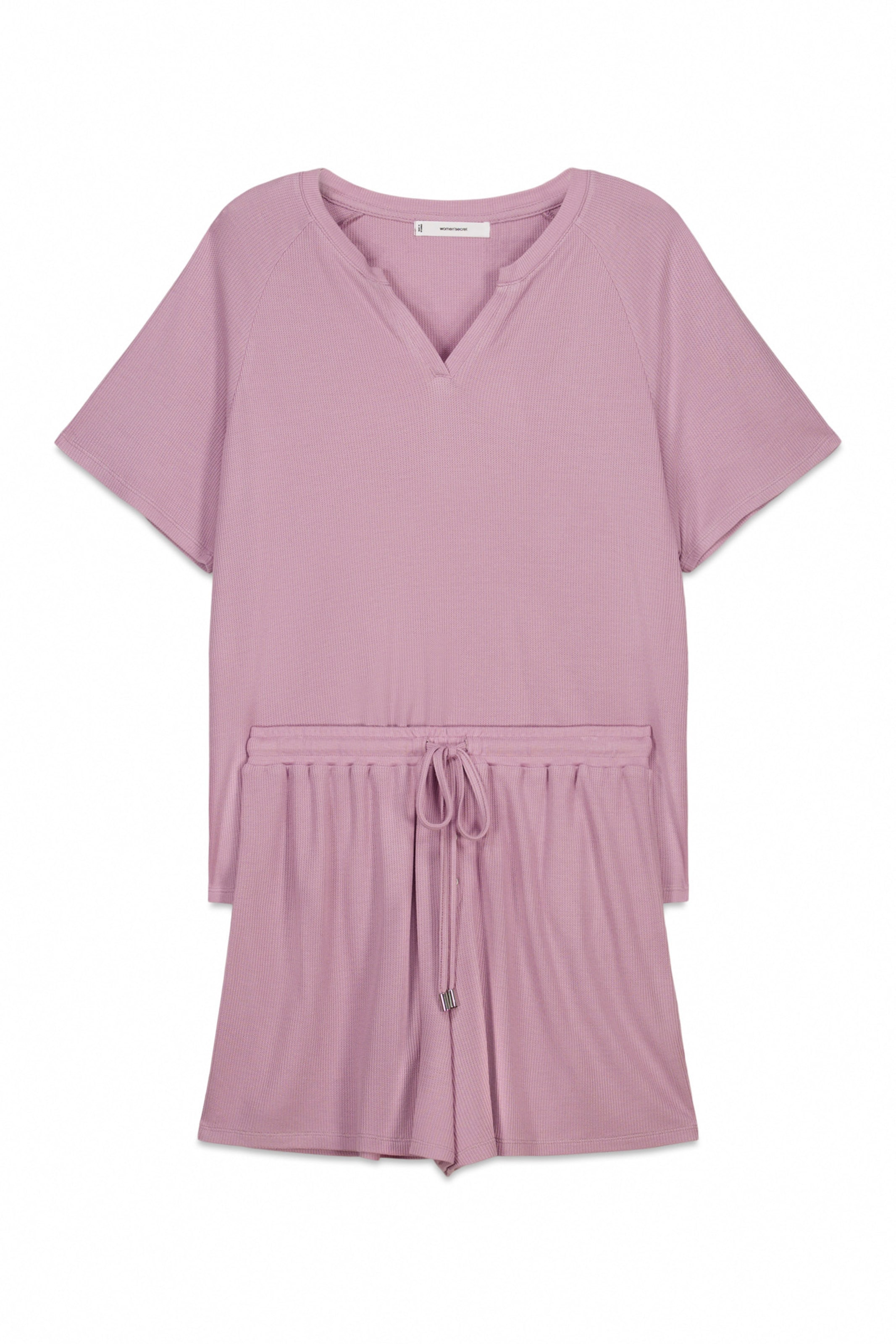 Women' Secret Korte pyjama in Roze: voorkant