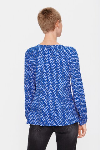 SAINT TROPEZ Bluse 'Gisla' in Blau