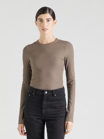 Maglietta di & Other Stories in beige: frontale