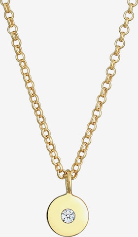 Elli DIAMONDS Necklace in Gold: front