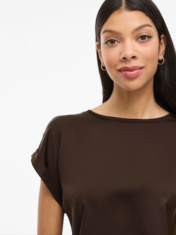VILA Blouse 'VIELLETTE' in Brown