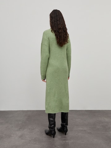 EDITED Knitted dress 'Lena' in Green