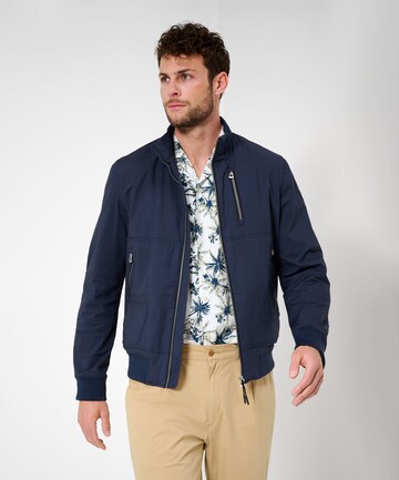 BRAX Between-Season Jacket 'Rico' in Blue: front