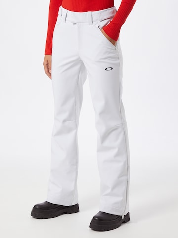 Regular Pantalon de sport OAKLEY en blanc : devant