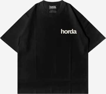 T-Shirt 'T-Shirt 100% Cotone Made in Italy | The Motion' Horda en noir : devant