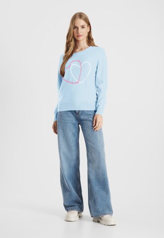 Frieda & Freddies NY Pullover in Blau