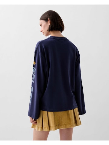 Scalpers Shirt 'Scracing' in Blau